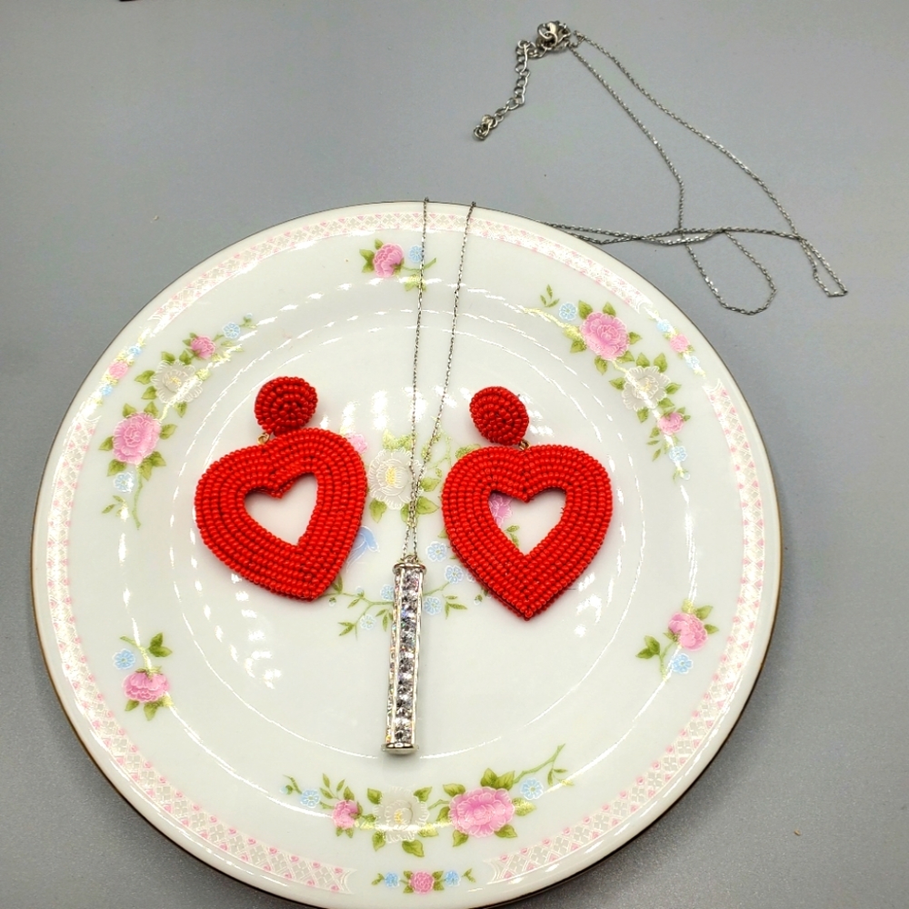 Earrings and Necklace Set